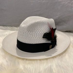 Dobbs Coolman straw fedora hat